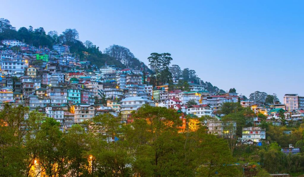 Gangtok Best places to visit in india in winter 2024 with family